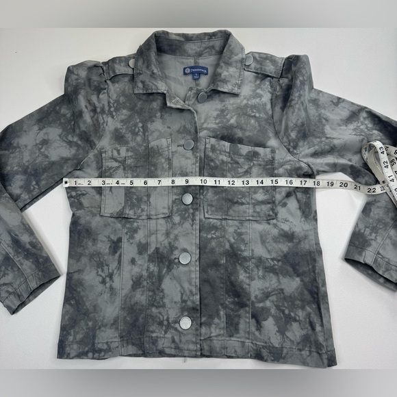 Democracy Twill Ice Dye Light Jacket Womens Size Small - Picture 4 of 9